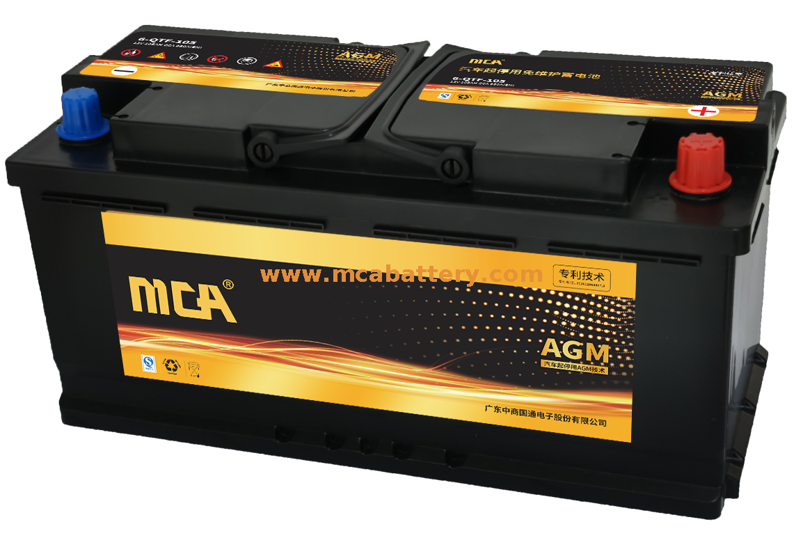 Batteria Start-Stop per saldatura ad ultrasuoni Automotive 105ah Agm